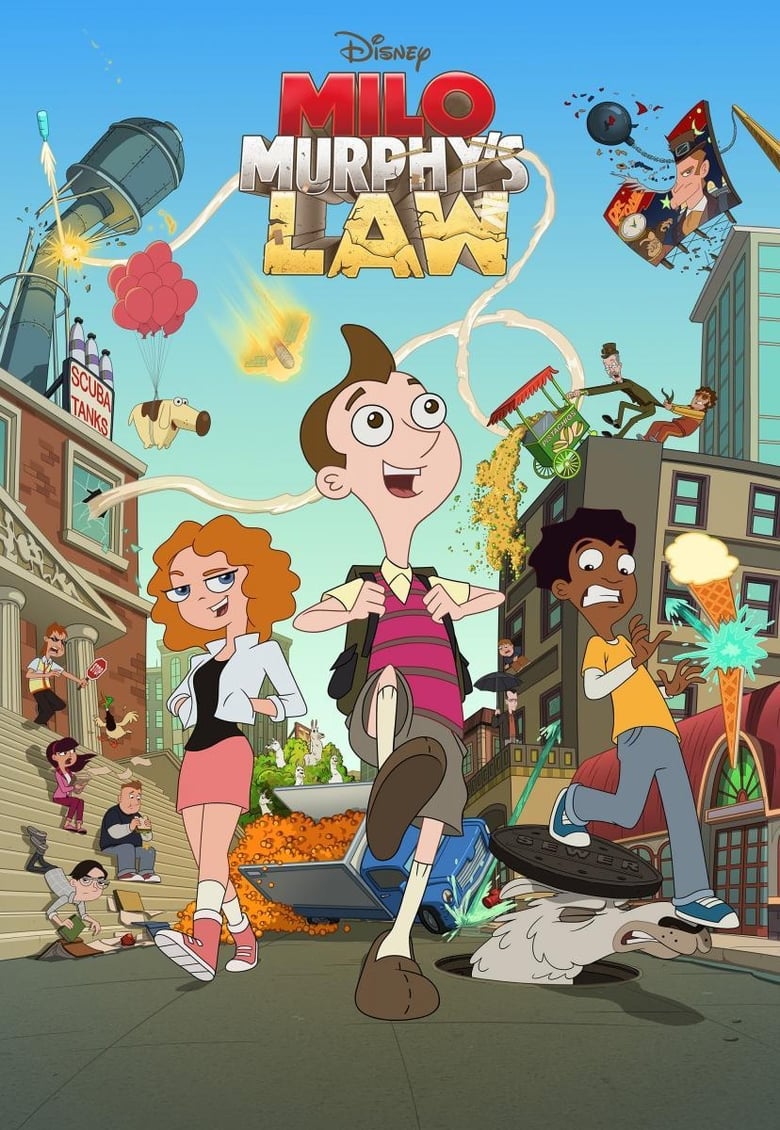 La ley de Milo Murphy TEMPORADAS 1 – 2 [Latino – Ingles] MEDIAFIRE
